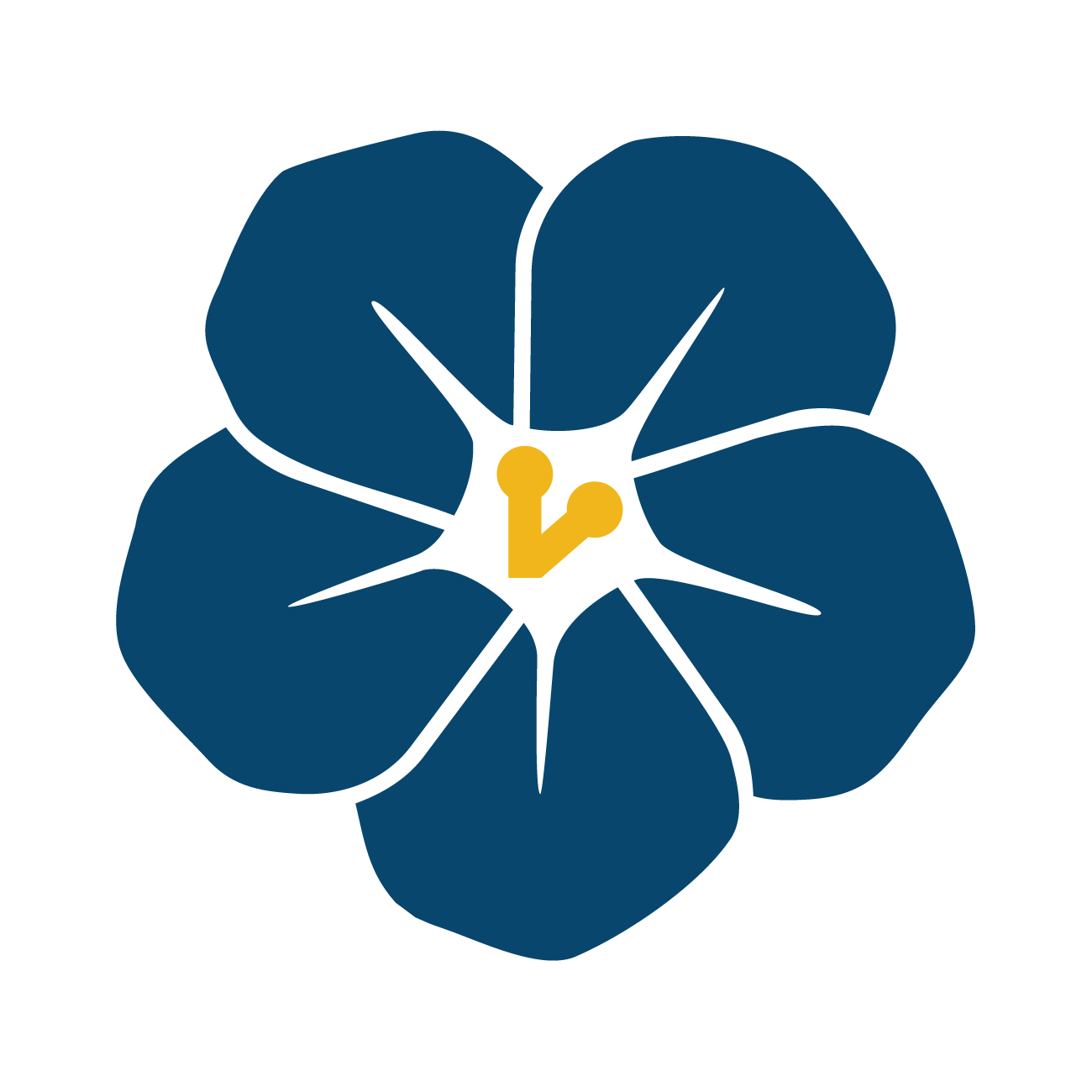 Logo PF albastru